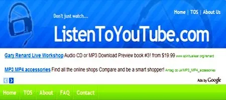 იუთუბიდან (YouTube) MP3 - ის გადმოწერა